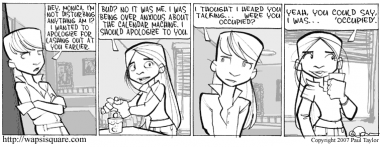 Shewasoccupied