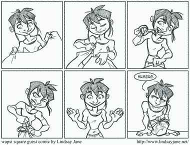 Lindsay Jane Wapsi Guest Comic