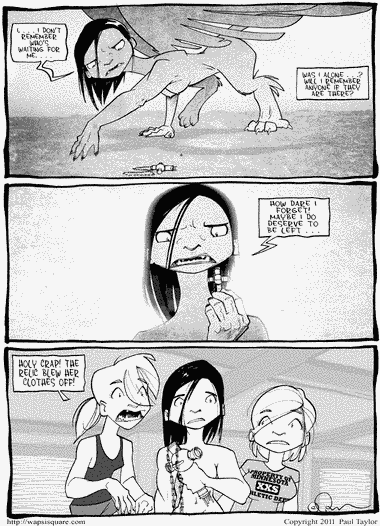 Blew Her Clothes