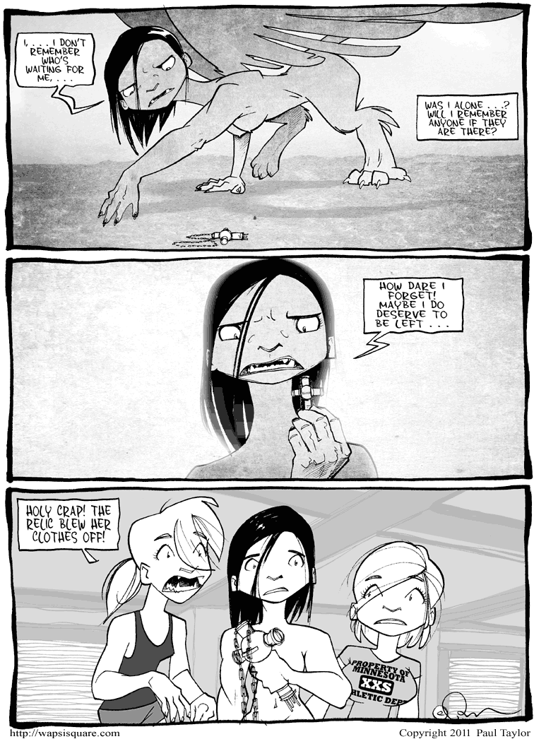 Blew Her Clothes