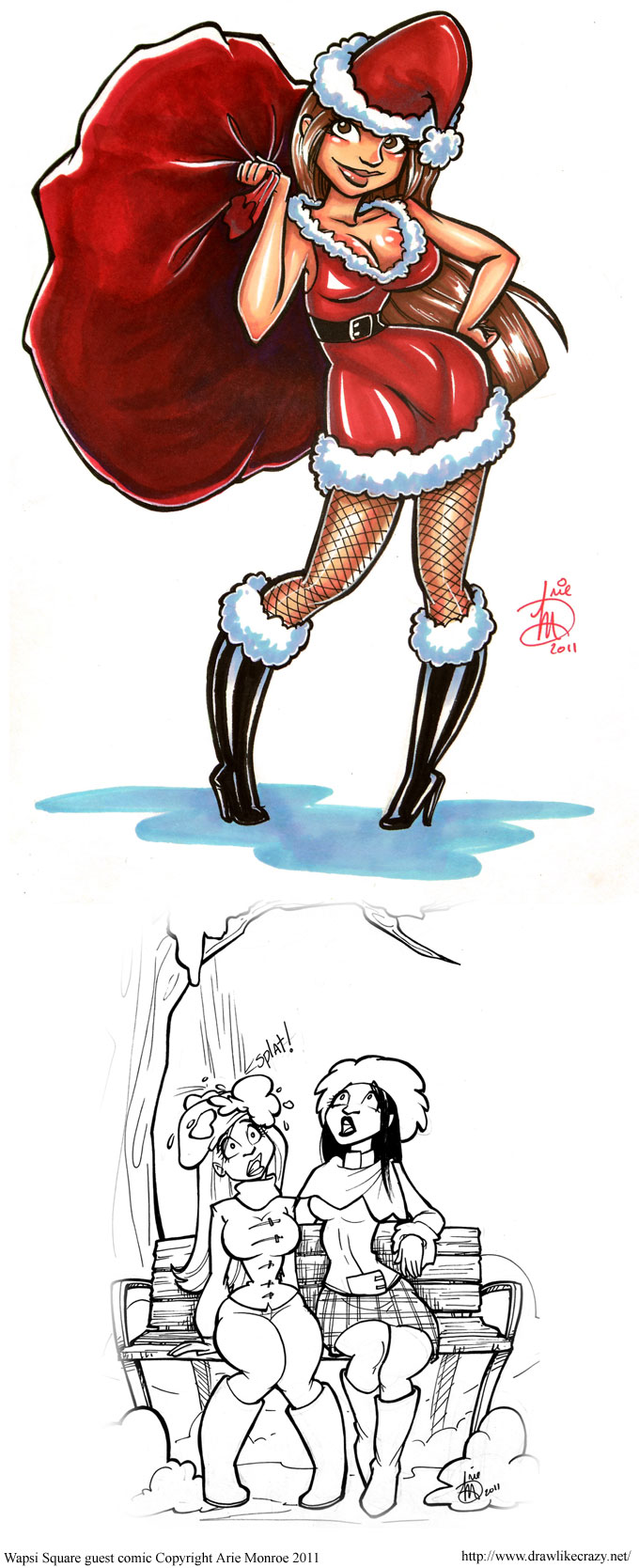 Arie Monroe Guest Comic
